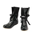 Men Renaissance Cosplay Boots Lace Up Vintage Viking Pirate Tied Shoes - AwwwCos