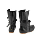Men Renaissance Cosplay Boots Lace Up Vintage Viking Pirate Tied Shoes - AwwwCos