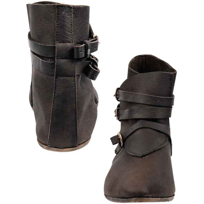 Men Renaissance Cosplay Boots Vintage Stage Pirate Viking Shoes