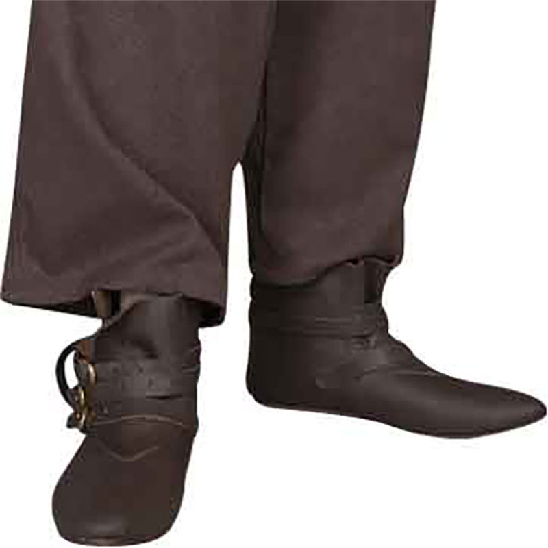 Men Renaissance Cosplay Boots Vintage Stage Pirate Viking Shoes
