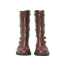 Men Renaissance Cosplay Vintage Stage Pirate Viking Buckle Shoes - AwwwCos