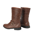 Men Renaissance Cosplay Vintage Stage Pirate Viking Buckle Shoes - AwwwCos