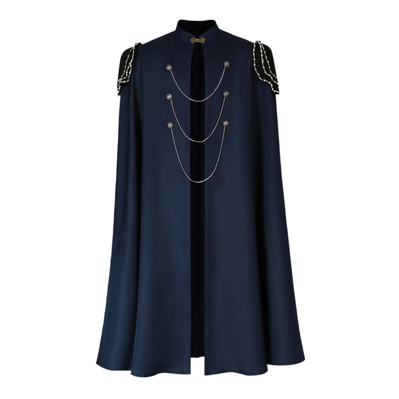 Men Renaissance Palace Cosplay Cloak Medieval Court Cape - AwwwCos