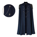 Men Renaissance Palace Cosplay Cloak Medieval Court Cape - AwwwCos