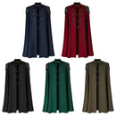 Men Renaissance Palace Cosplay Cloak Medieval Court Cape - AwwwCos