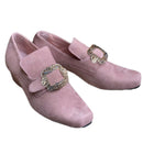 Men Shoes Loafers Shoes with Metal Square Buckle Embellishment - AwwwCos