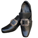 Men Shoes Loafers Shoes with Metal Square Buckle Embellishment - AwwwCos