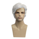 10 Kinds Men Short Wavy Synthetic Natural Side Part hair Realistic Daily Cosplay Wig