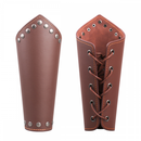 Men Side laces up Knight Bracer Viking Pirate Waistcoat Armor Vest