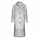 Men Solid Color Trench Coat Classic Long Windbreaker Steampunk Overcoat - AwwwCos