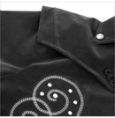 Men Steampunk Tailcoat Cross Zipper Renaissance Gothic Velvet Trench - AwwwCos