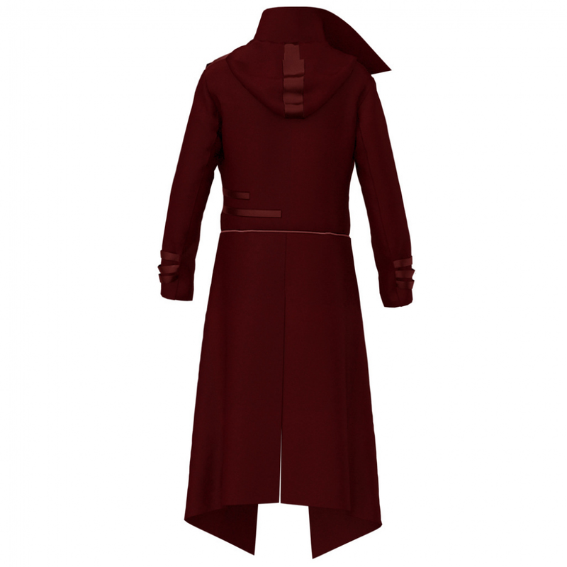 Men Steampunk Tailcoat Victorian Renaissance Gothic Vintage Costume