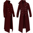 Men Steampunk Tailcoat Victorian Renaissance Gothic Vintage Costume - AwwwCos