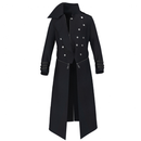 Men Steampunk Tailcoat Victorian Renaissance Gothic Vintage Costume - AwwwCos
