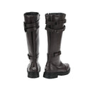 Men Tall Boots Medieval Renaissance Black Pirate Cosplay Shoes - AwwwCos