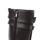 Men Tall Boots Medieval Renaissance Black Pirate Cosplay Shoes - AwwwCos