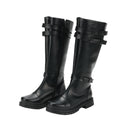 Men Tall Boots Medieval Renaissance Black Pirate Cosplay Shoes - AwwwCos