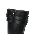 Men Tall Boots Medieval Renaissance Black Pirate Cosplay Shoes - AwwwCos