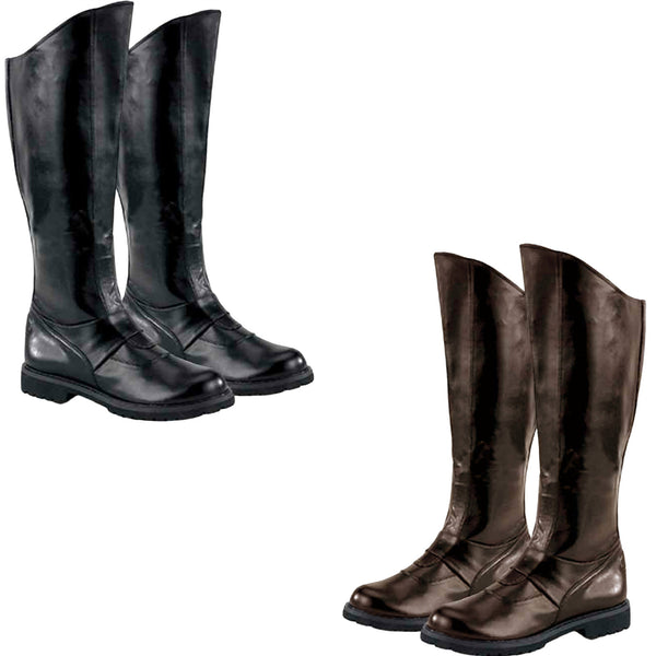 Men Tall Boots Medieval Renaissance Pirate Cosplay Shoes