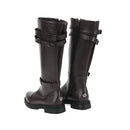 Men Tall Boots Medieval Renaissance Black Pirate Cosplay Shoes - AwwwCos