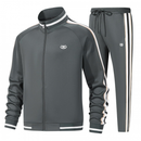Men Track suits Sets Long Sleeve Full-zip Sweatsuit Coat Pants - AwwwCos