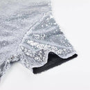 Men Vintage Disco Polo Shirt 70 S Carnival Costume Burning Sequin Blouse - AwwwCos