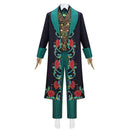 Men Wicked The Wizard of Oz‌ Cosplay Costume Baroque Printed Uniform - AwwwCos
