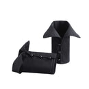 Men Women Cosplay Accessory Fake Shirt Collar Wrist Cuffs for Wedding Party - AwwwCos