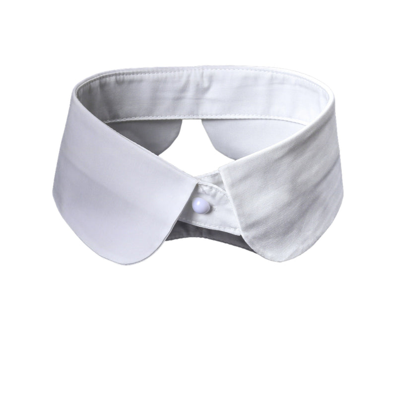 Men Women Cosplay Accessory Fake Shirt Collar Wrist Cuffs for Wedding Party - AwwwCos