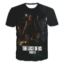 Men Women Game The Last of Us Cosplay 3D Print Crew Neck T-Shirt - AwwwCos