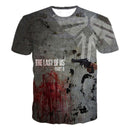 Men Women Game The Last of Us Cosplay 3D Print Crew Neck T-Shirt - AwwwCos