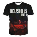 Men Women Game The Last of Us Cosplay 3D Print Crew Neck T-Shirt - AwwwCos