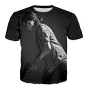 Men Women Game The Last of Us Cosplay 3D Print Crew Neck T-Shirt - AwwwCos