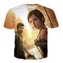 Men Women Game The Last of Us Cosplay 3D Print Crew Neck T-Shirt - AwwwCos