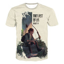 Men Women Game The Last of Us Cosplay 3D Print Crew Neck T-Shirt - AwwwCos