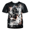 Men Women Game The Last of Us Cosplay 3D Print Short Sleeve T-Shirt - AwwwCos