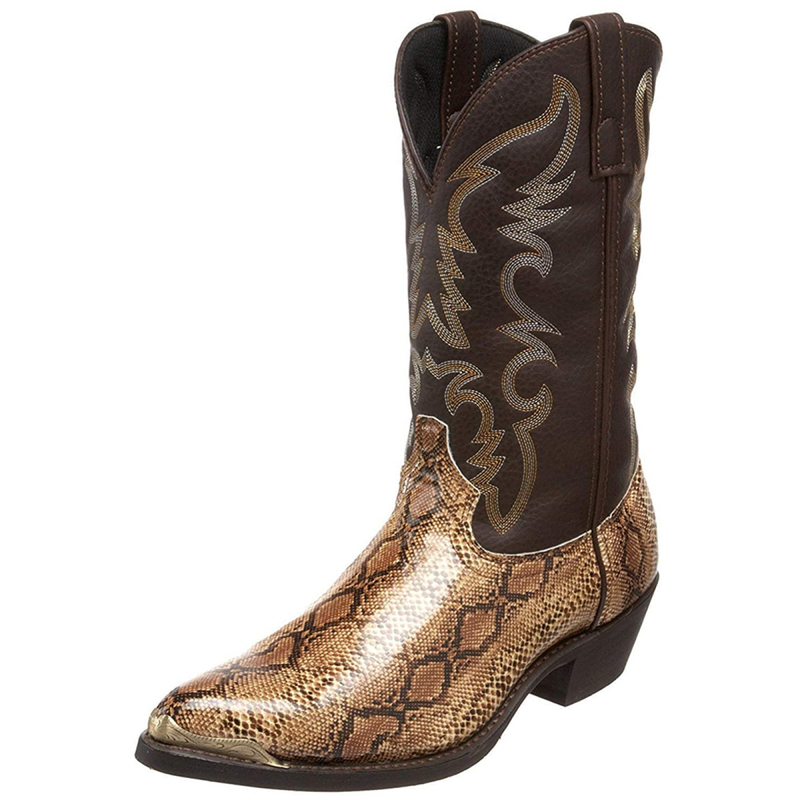 Men Women High Heel Western Cowboy Boots Unisex Knight Shoes - AwwwCos
