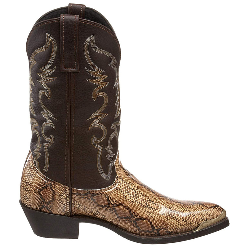 Men Women High Heel Western Cowboy Boots Unisex Knight Shoes - AwwwCos