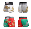 Men Women Splice Boxing Muay Thai Shorts Training Fighting Costume - AwwwCos