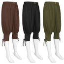 Men Spring Summer Autumn Ankle Banded Medieval Viking Navigator Pants