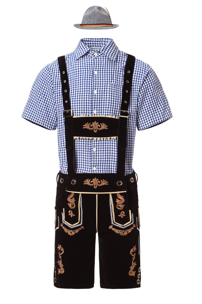 Men's German Oktoberfest Balls Suit Stage Role Playing Clothing