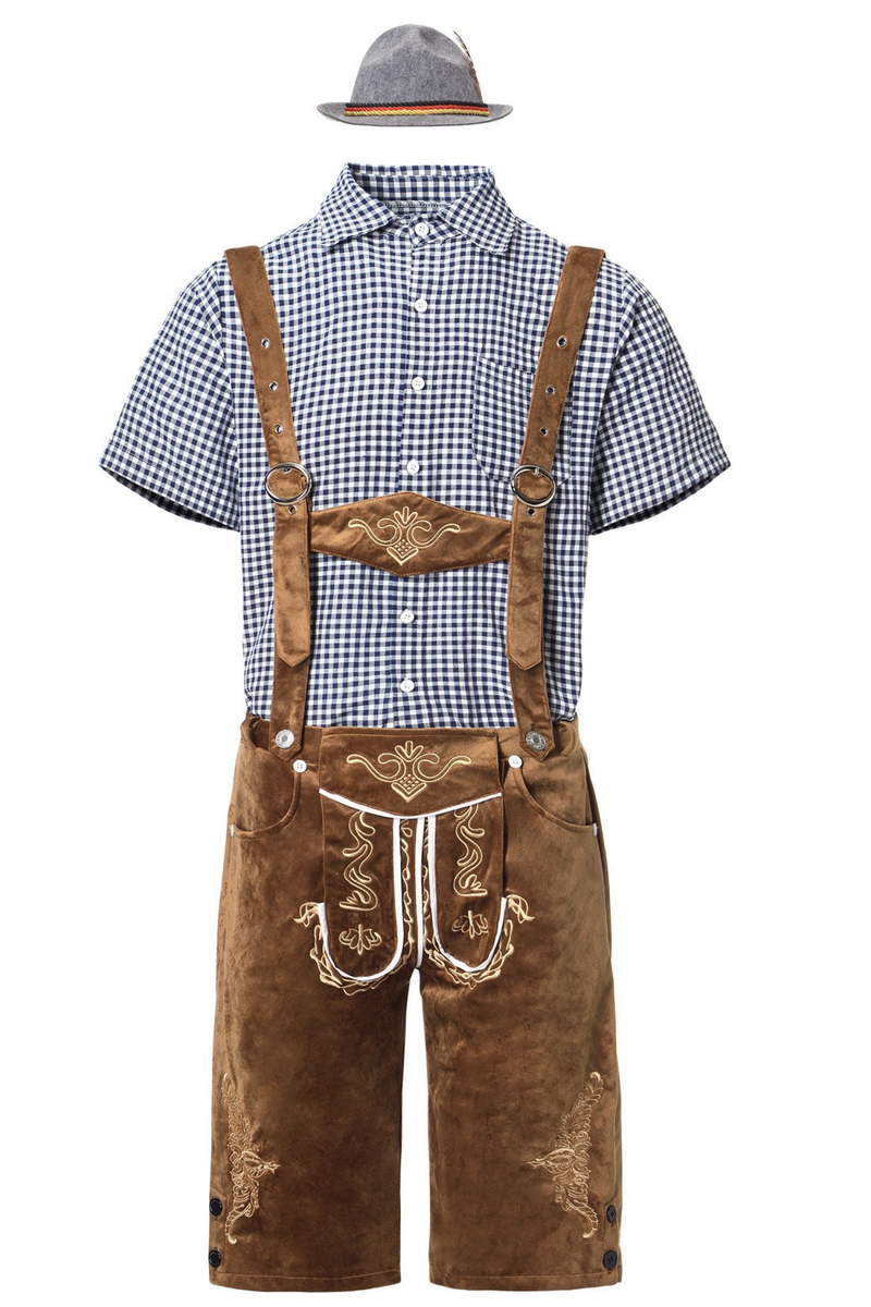 Men's German Oktoberfest Balls Suit Stage Role Playing Clothing