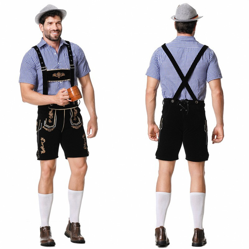 Men's German Oktoberfest Balls Suit Stage Role Playing Clothing