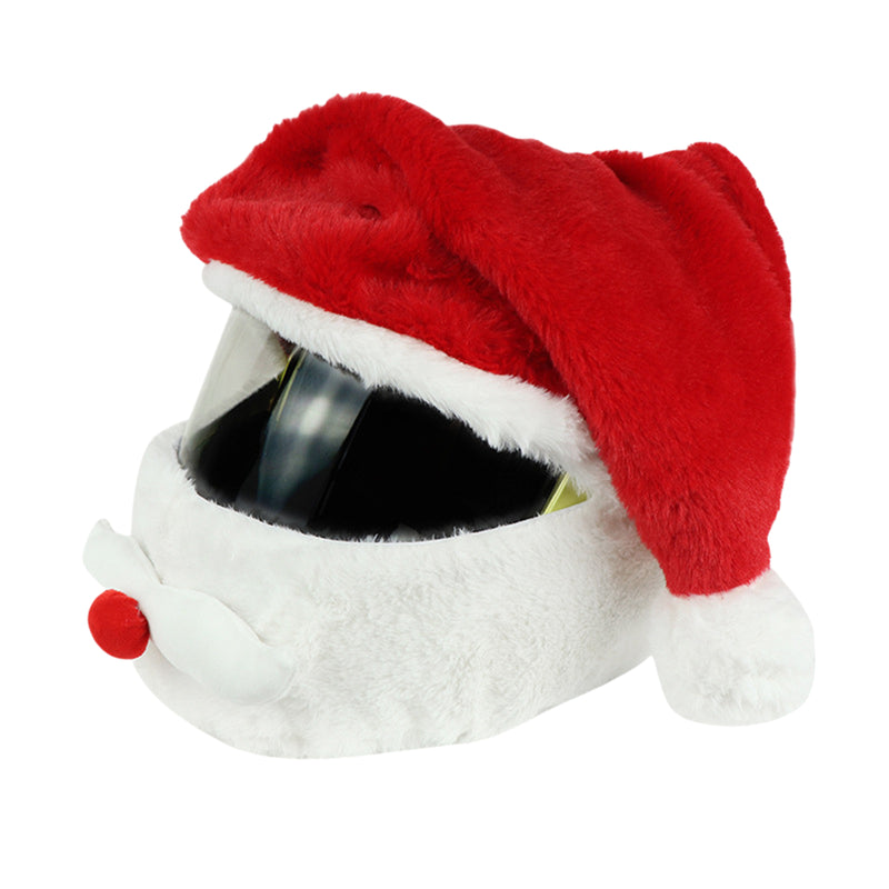 Motorcycle Head Mounted Christmas Hat Outdoor Helmet Set - AwwwCos