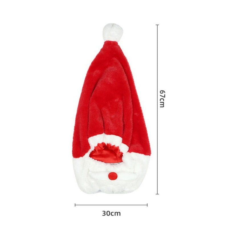 Motorcycle Head Mounted Christmas Hat Outdoor Helmet Set - AwwwCos