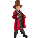 The Chocolate Factory Willy Wonka Kids Red Uniform Hat