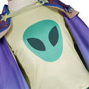 Movie Child Boys Elio Cosplay Costume Purple Satr Cloak - AwwwCos