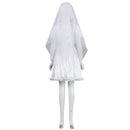 Movie Corpse Bride Emily Cosplay Costume White Wedding Dress - AwwwCos