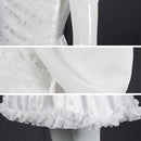 Movie Corpse Bride Emily Cosplay Costume White Wedding Dress - AwwwCos