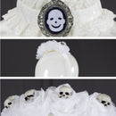 Movie Corpse Bride Emily Cosplay Costume White Wedding Dress - AwwwCos